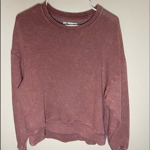 HOLLISTER BLEACH WASHED SWEATSHIRT